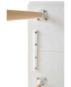 Table Nordique Épure – Blanche Éclat (110 cm)