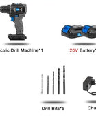 Perceuse sans balai 20V/21V 40NM/45NM avec batterie au lithium