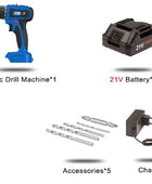 Perceuse sans balai 20V/21V 40NM/45NM avec batterie au lithium