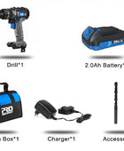 Perceuse à percussion sans balai 60NM - Tournevis électrique sans fil 3 fonctions 20V