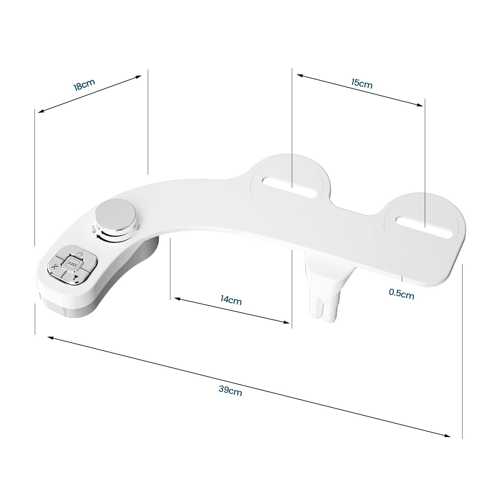 Bidet pour siège de toilette - Pulvérisateur bidet hygiénique multi fonctions