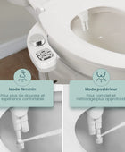 Bidet pour siège de toilette - Pulvérisateur bidet hygiénique multi fonctions